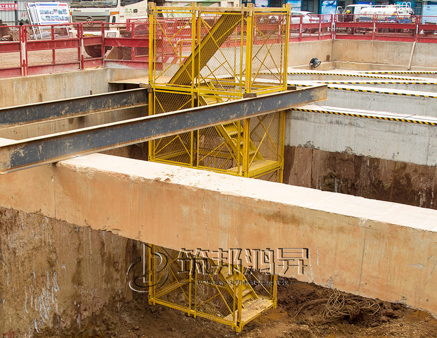組裝式安全爬梯，基坑安全爬梯